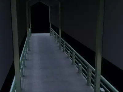 Bridge A 3D model