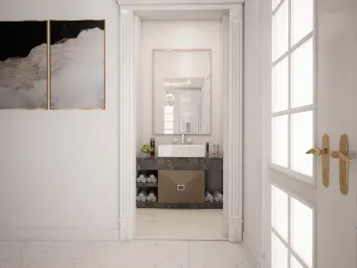 living room 3D model