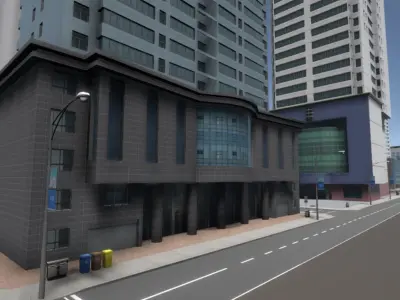 Modular City Pack Vol1 3D model