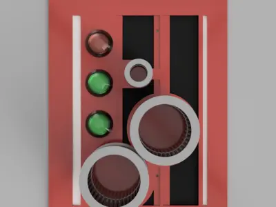 Death Star Blast Door Controller Prop Inspired by Star Wars 3D print model