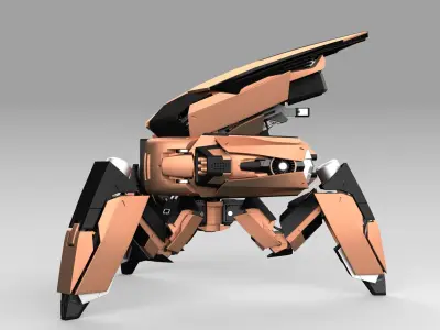 Tribot 212F 3D model