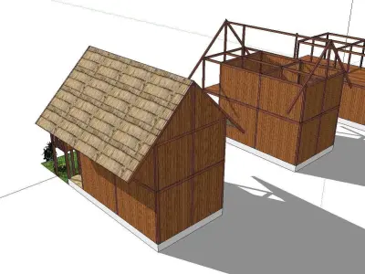 Creative Design-Holiday Cabin-051 3D model
