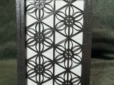 Kumiko Japanese Shoji Lantern - Ume 3D print model