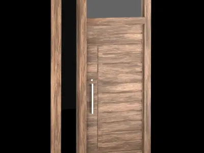 Exterior Large Doors 3D model