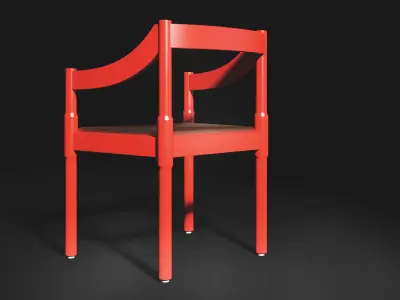 Carimate chair 3D model