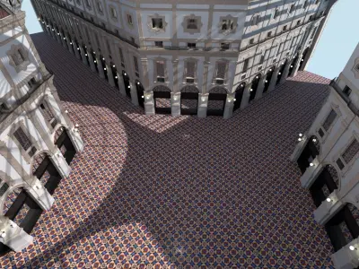 Galleria Vittorio Emanuele II 3D model