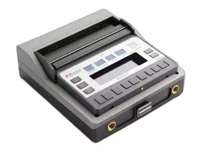 Retro Electronic Lab Device Low-poly 3D model