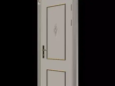 door for room 3D model
