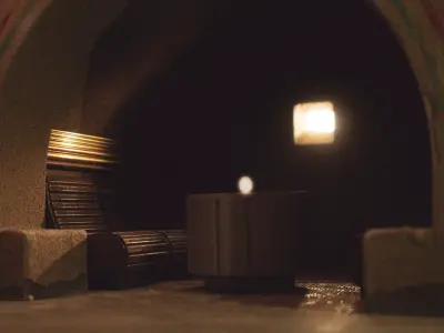 Vintage Collection Scale Cantina Diorama 3D print model