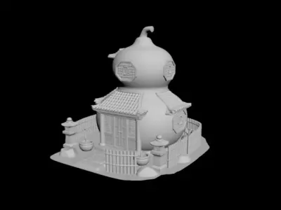 Gourd Cottage 3D model