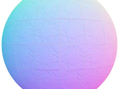 tile patterned 41-seamless-4k-pbr-png Texture