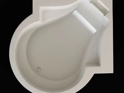 THG bathtub 3D model