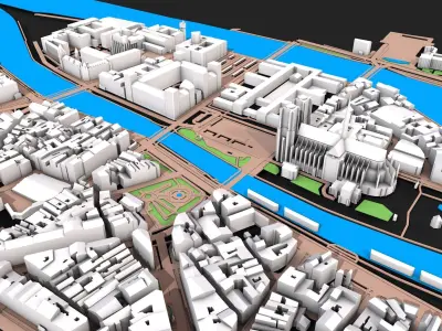 City 3 3D model