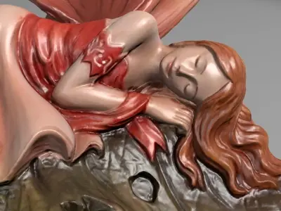 Little fairy 2 3D print model