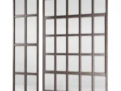 Loft windows Low-poly 3D model purchase