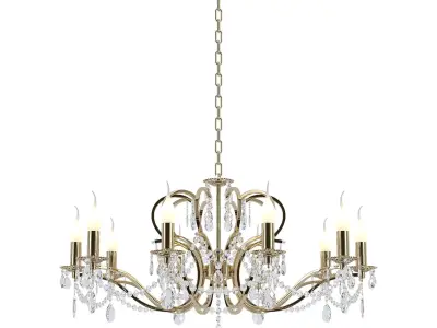 Chandelier Pisani E 1 1 10 601 G 3D model