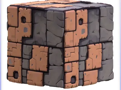 Stylized Wall Seamless Texture Texture 56