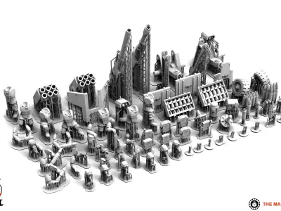 Universal Guard - Support Guns 3D print model