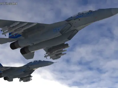  Russian Jet Fighter Mikoyan MiG 35 Aircraft Rigged 