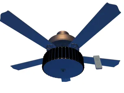 Ellefson Ceiling Fan Light  3D model