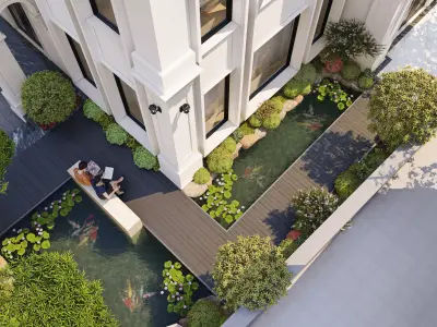 Landscape Garden 3D model