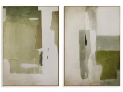 Abstract Painting Frame set 3D model 450