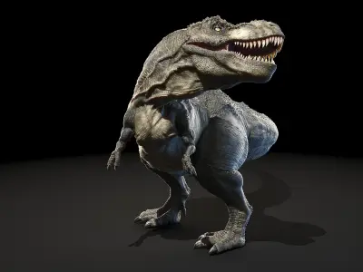  Tyrannosaurus Rex Animated 