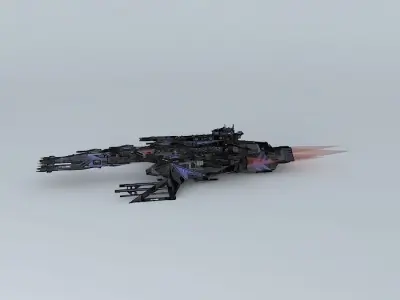 Trident Class Strike Cruiser SC225A-1 3D model