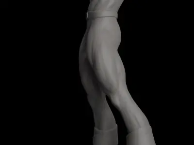 SPACE ADVENTURE COBRA WITH PSYCHOGUN FAN ART 3D print model