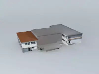 High school 3D model