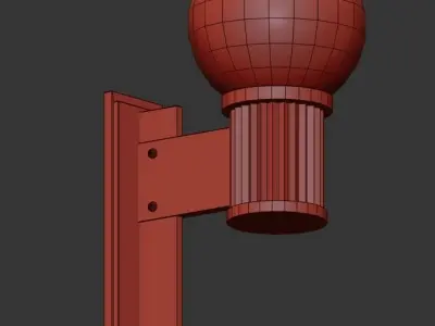REX WALL 3D model