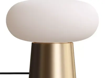 Table lamp made of opaline 3D model
