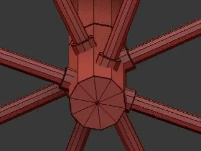 azil chandelier 3D model