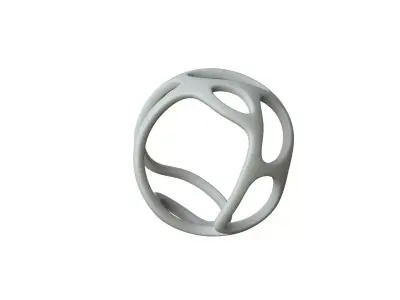 SciFi Cube Object No 36866 Low Poly Shape Texture