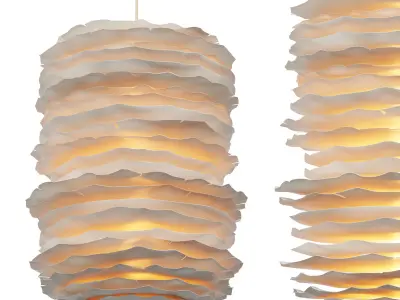 Strata Chandelier 3D model