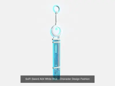 10 SciFi Sword A Collection - Character Design Fashion 3D Model Pack