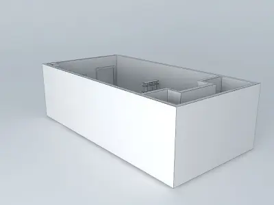 Living room interior Free 3D model