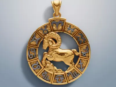 Zodiac Master Collection 12-Piece Set 3D print model