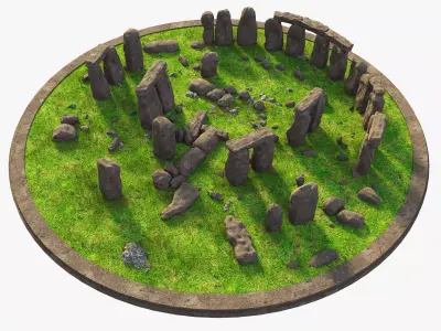 Stonehenge 3D model