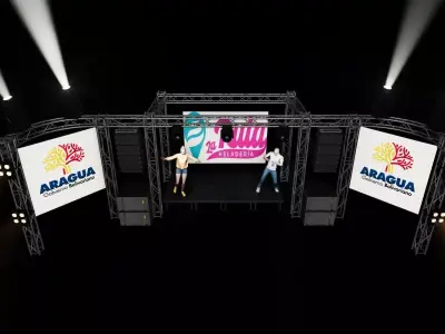 Proyecto Depence evento mediano  3D model