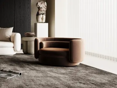 living room Corona Renderer 3D model 3D model 3D model 3D model