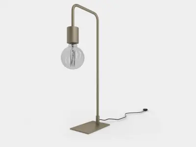 Modern contemporary minimalist table lamp 3D model