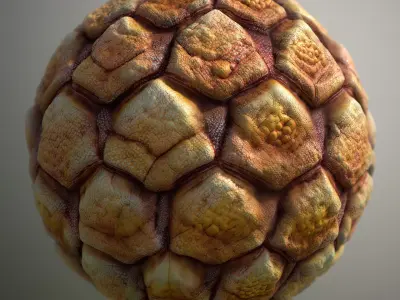 Material Skin Alien 10 Seamless PBR Texture Texture