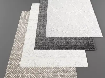 Rugs set356 3D model