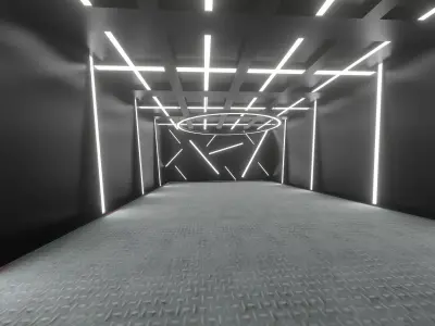 garage loft 3D model