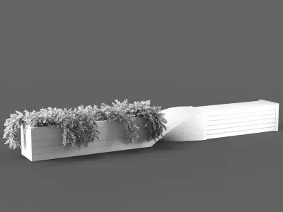 bench854 v2 3D model