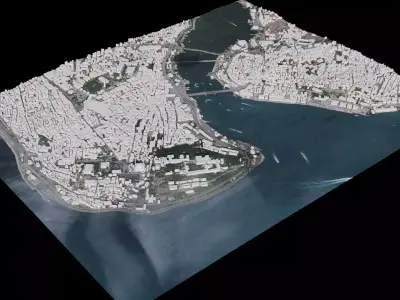 Istanbul - Turkey 3D model