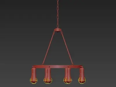 Duleek Chandelier 3D model