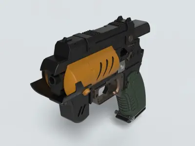 Spacers choice Light pistol from the game The Outer Worlds 3D print model