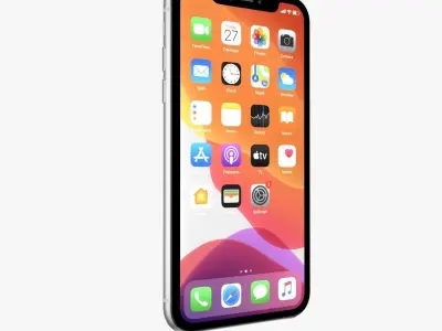 Apple iPhone 11 Full Color 3D model